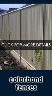 Colorbond Fences
