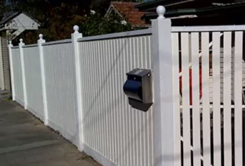 white gates